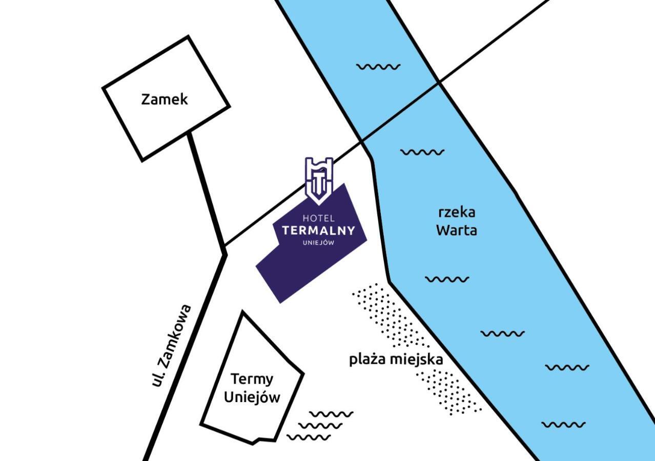 Hotel Termalny Унеюв Экстерьер фото
